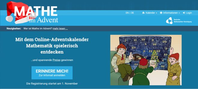 Mathe-im-Advent-Kalender